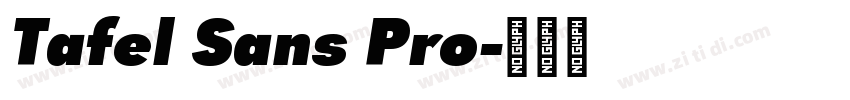 Tafel Sans Pro字体转换 Tafel Sans Pro字体转换